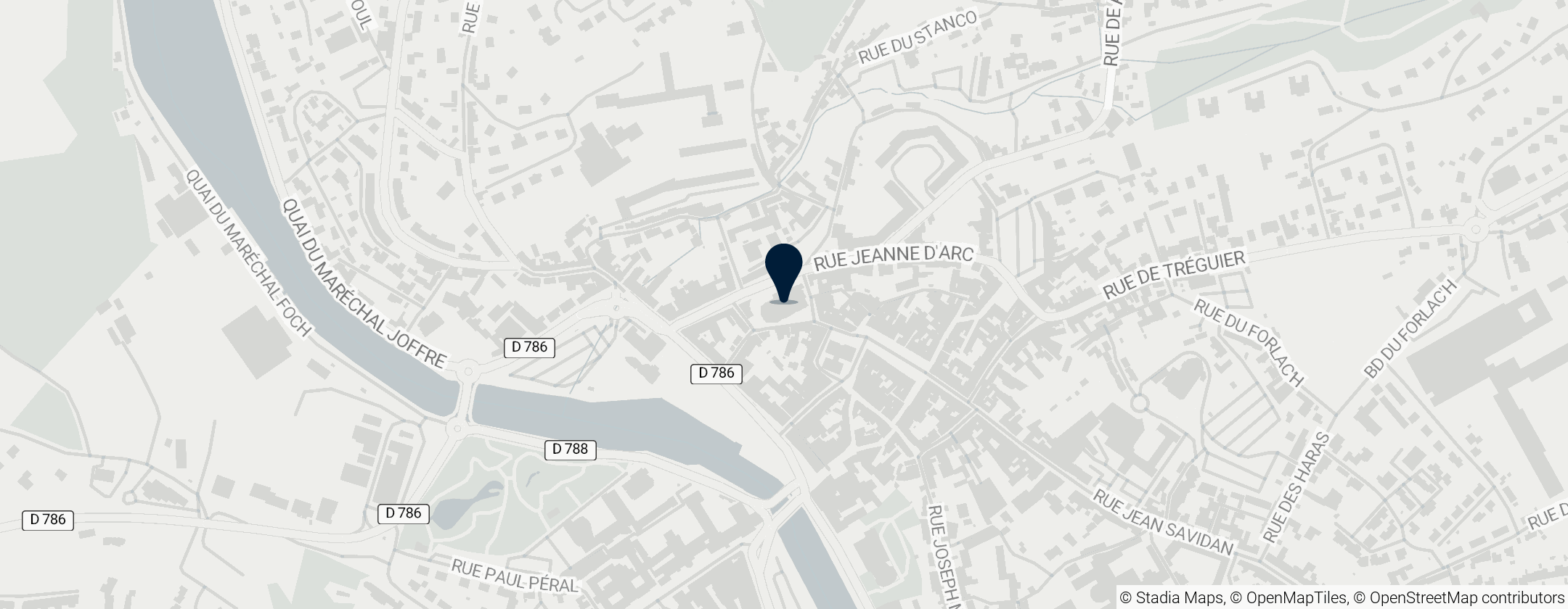 Map of Église Saint-Jean-du-Baly