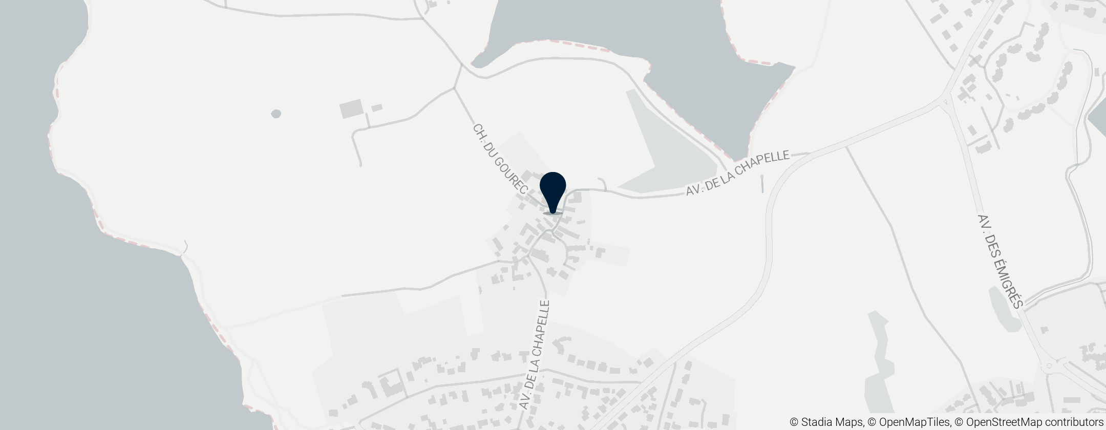 Map of Chapelle Saint-Colomban