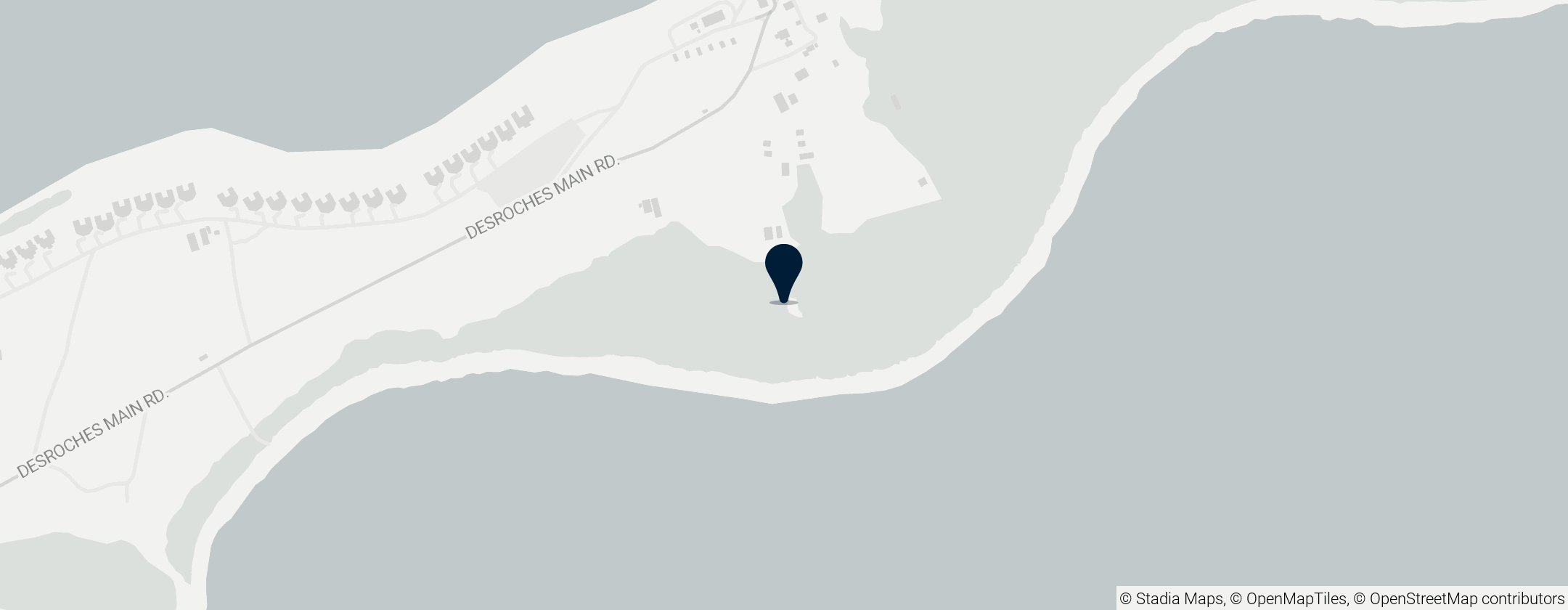 Map of Desroches Island