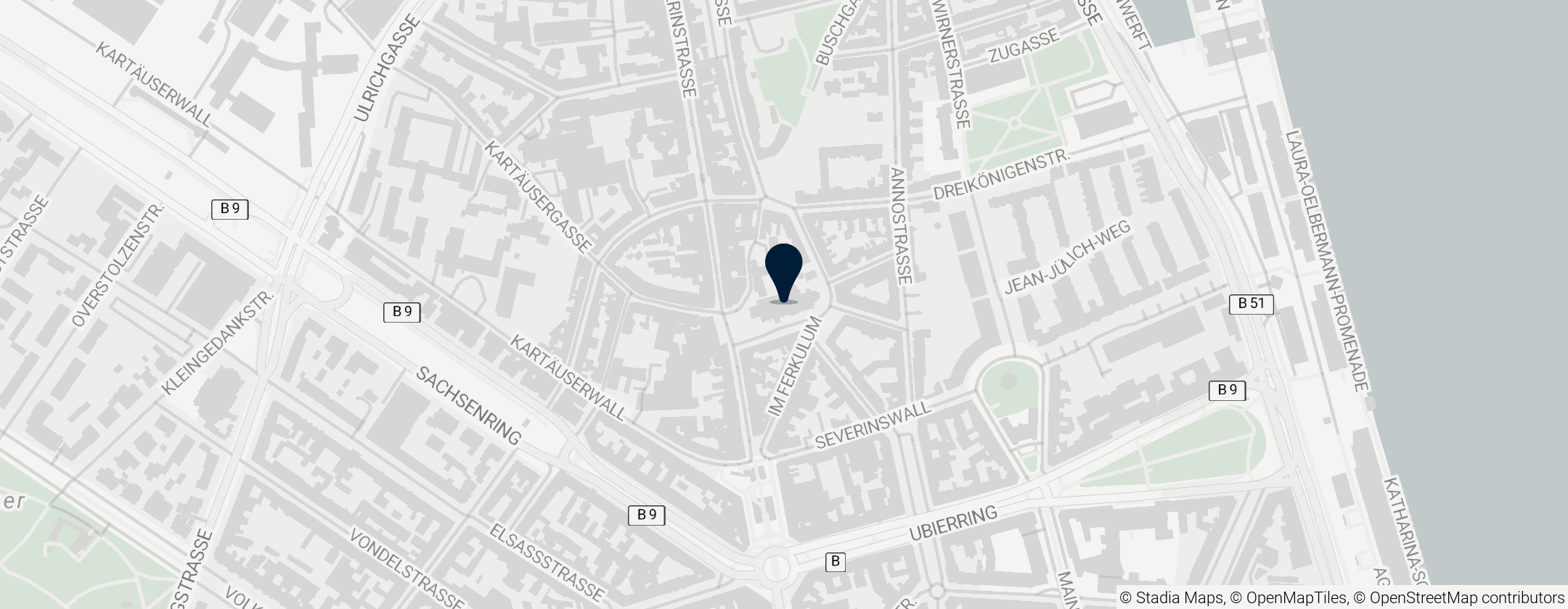 Map of Basilica of St. Severin