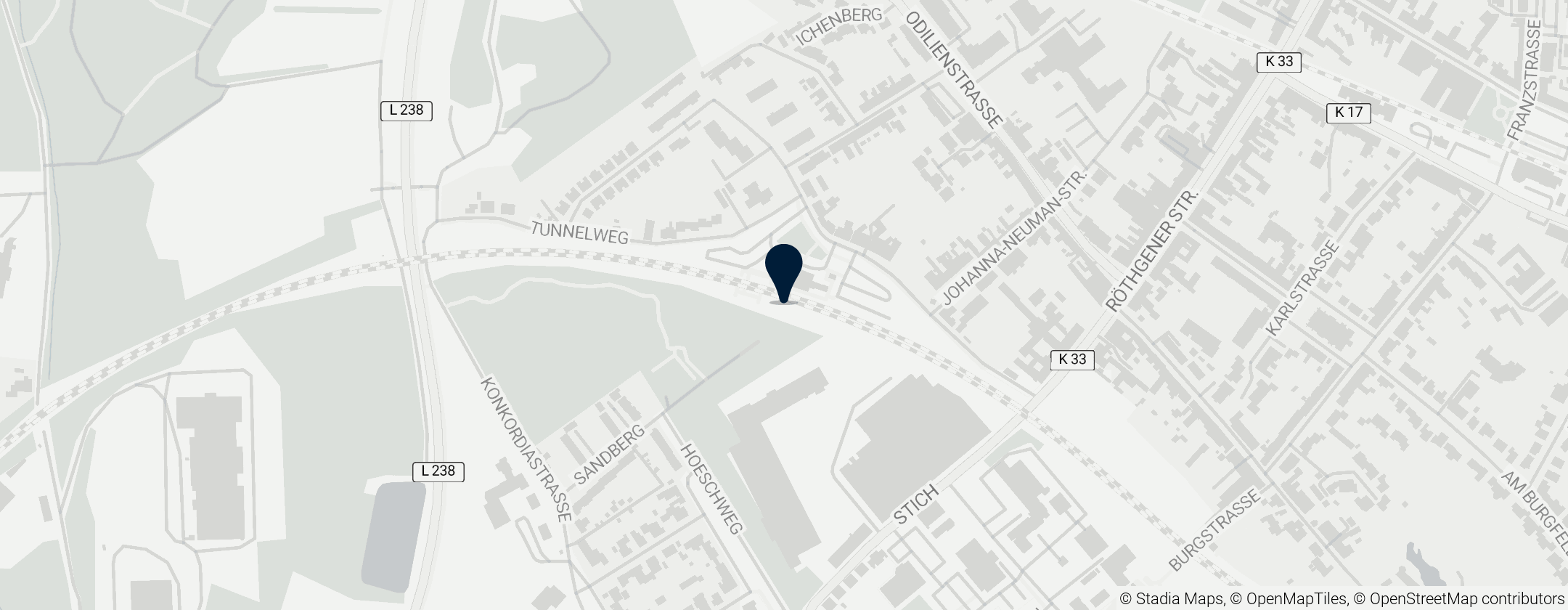 Map of Eschweiler Hauptbahnhof