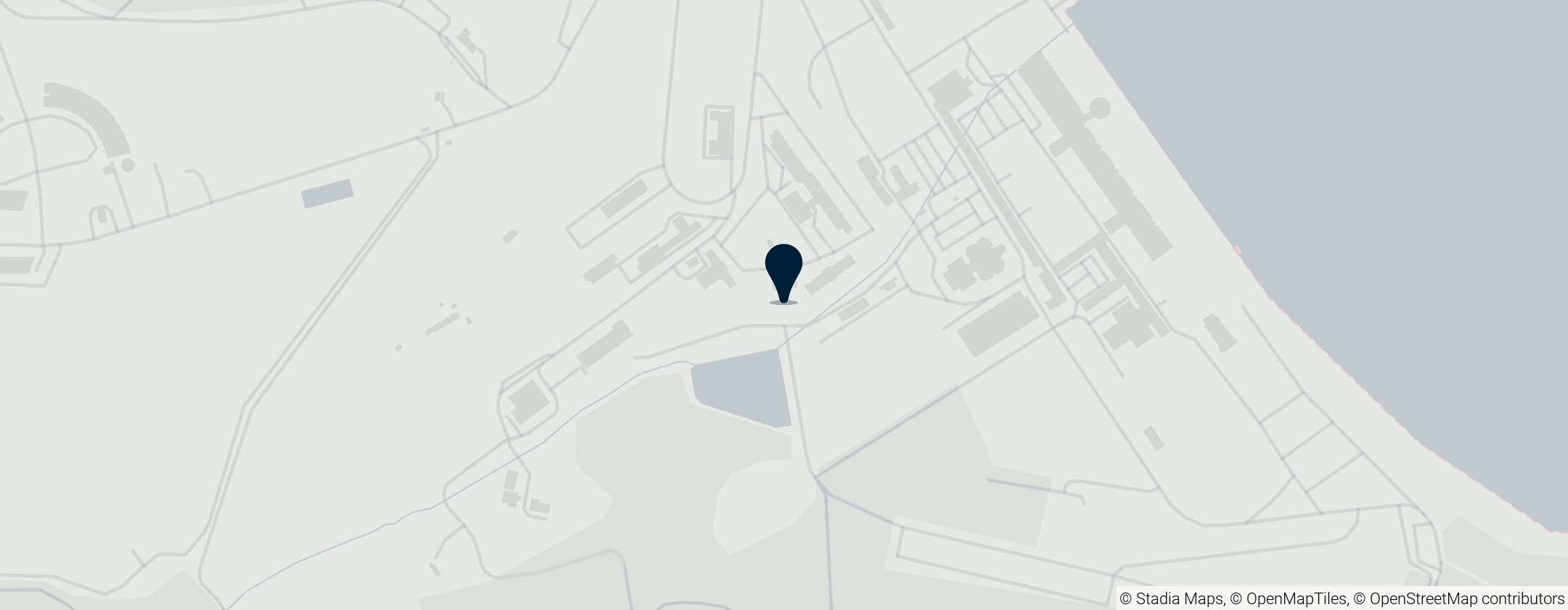 Map of École navale