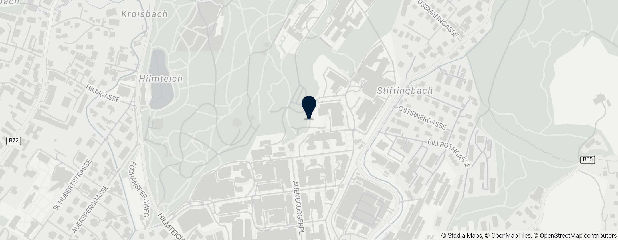Map of Landeskrankenhaus-Universitätsklinikum Graz