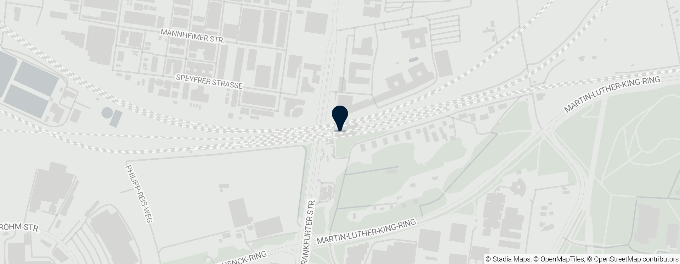 Map of Darmstadt Nord station