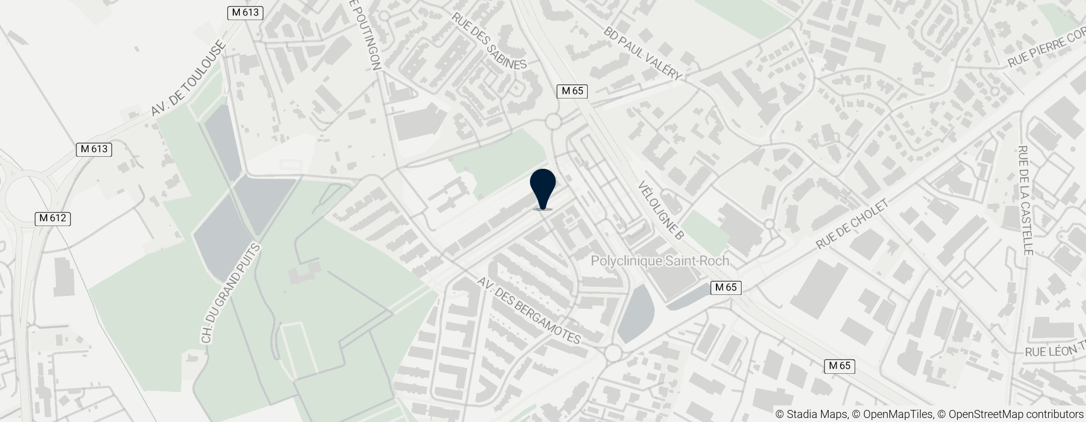 Map of Albizia julibrissin