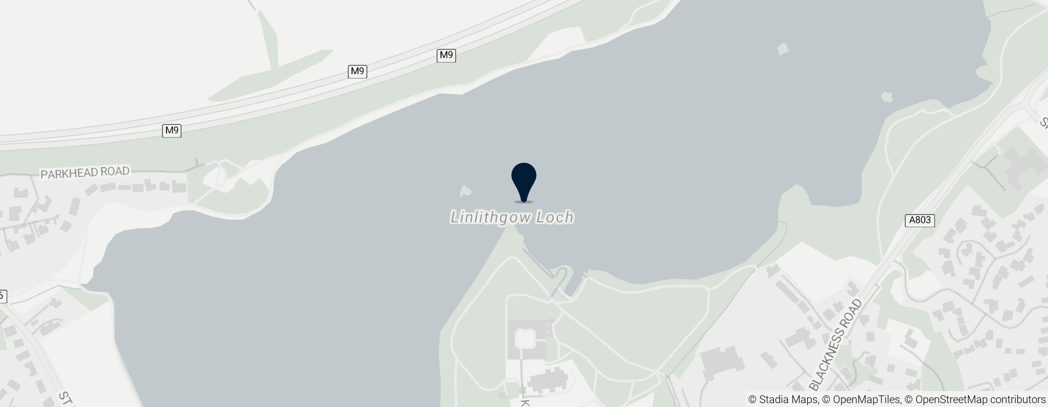 Map of Linlithgow Loch