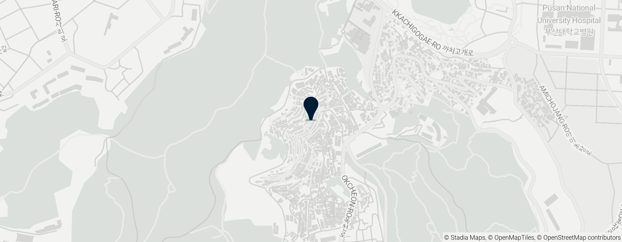 Map of Gamcheon Culture Village