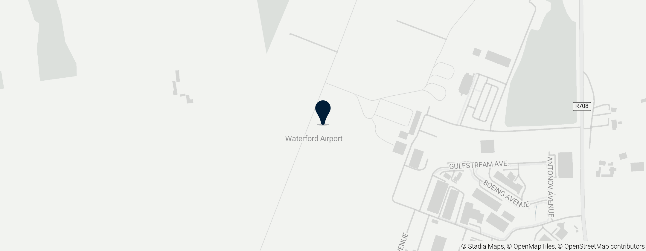 Map of Waterford Airport