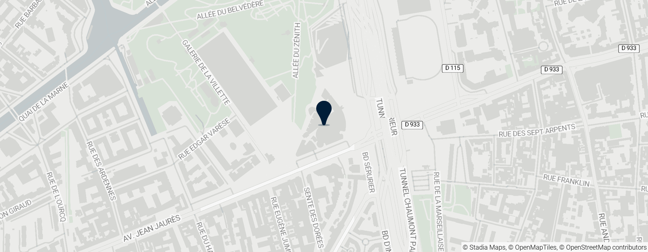 Map of Museum of Music