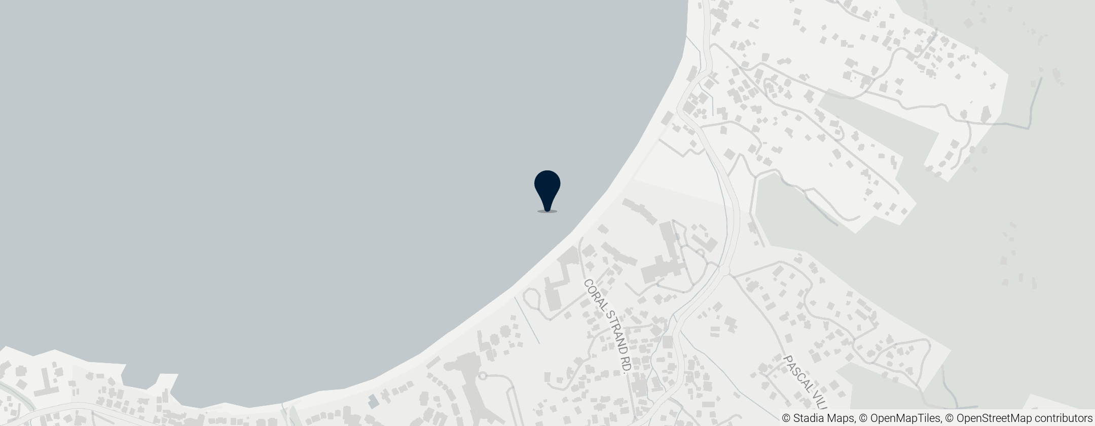 Map of Beau Vallon Beach