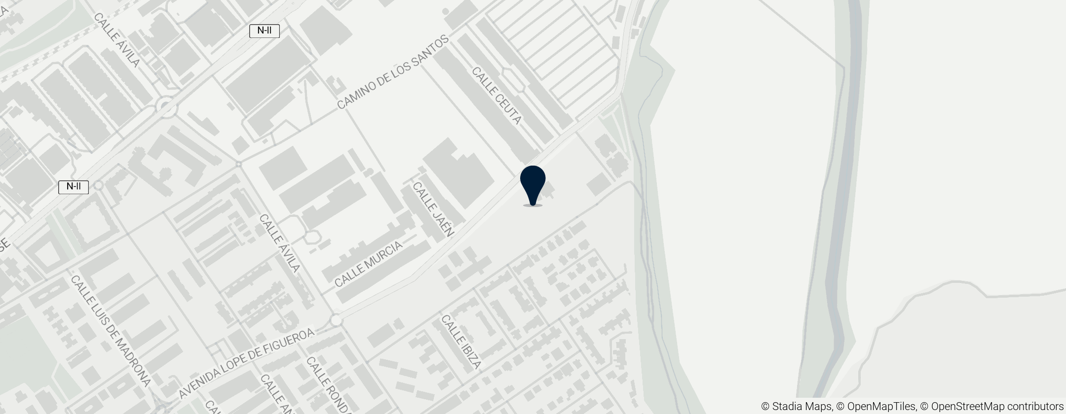 Map of Alcalá de Henares