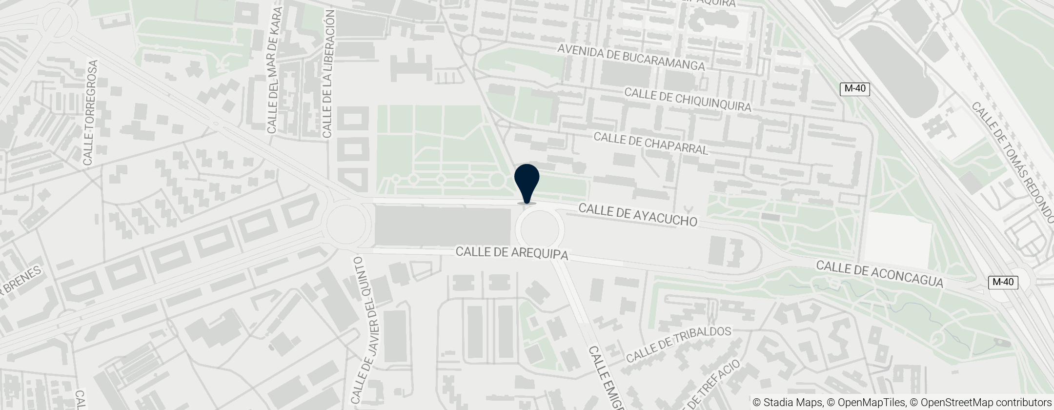 Map of Mar de Cristal