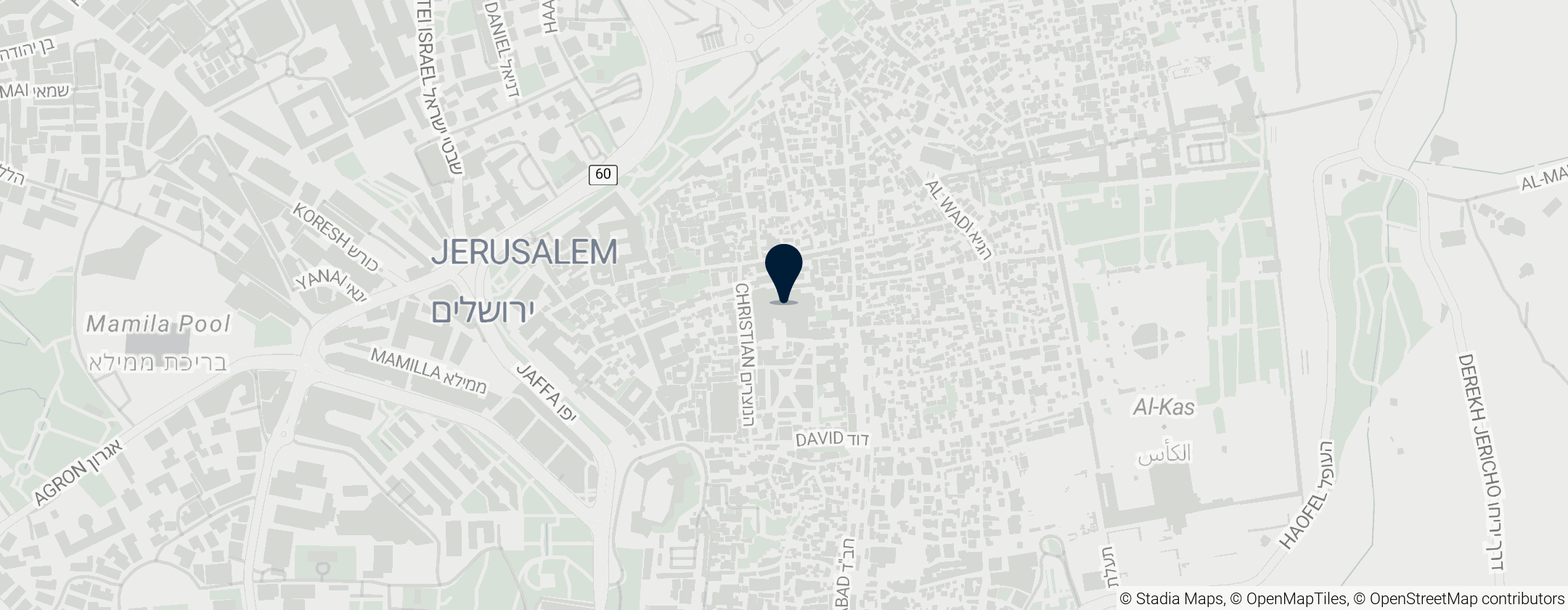 Map of Church of the Holy Sepulchre