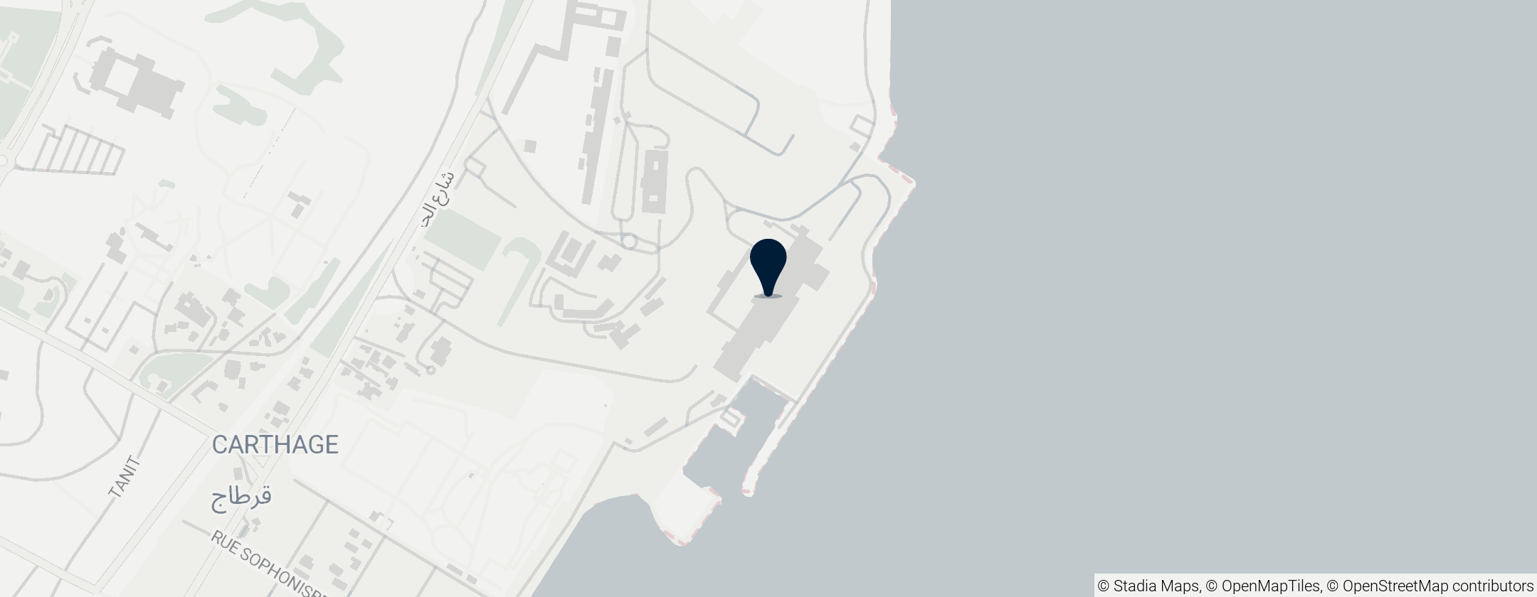 Map of Presidential Palace