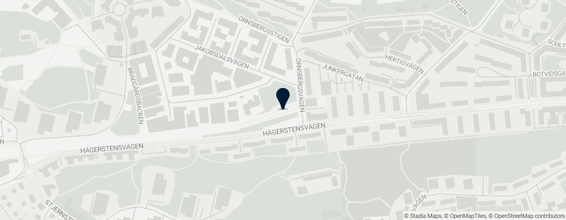 Map of Örnsberg metro station