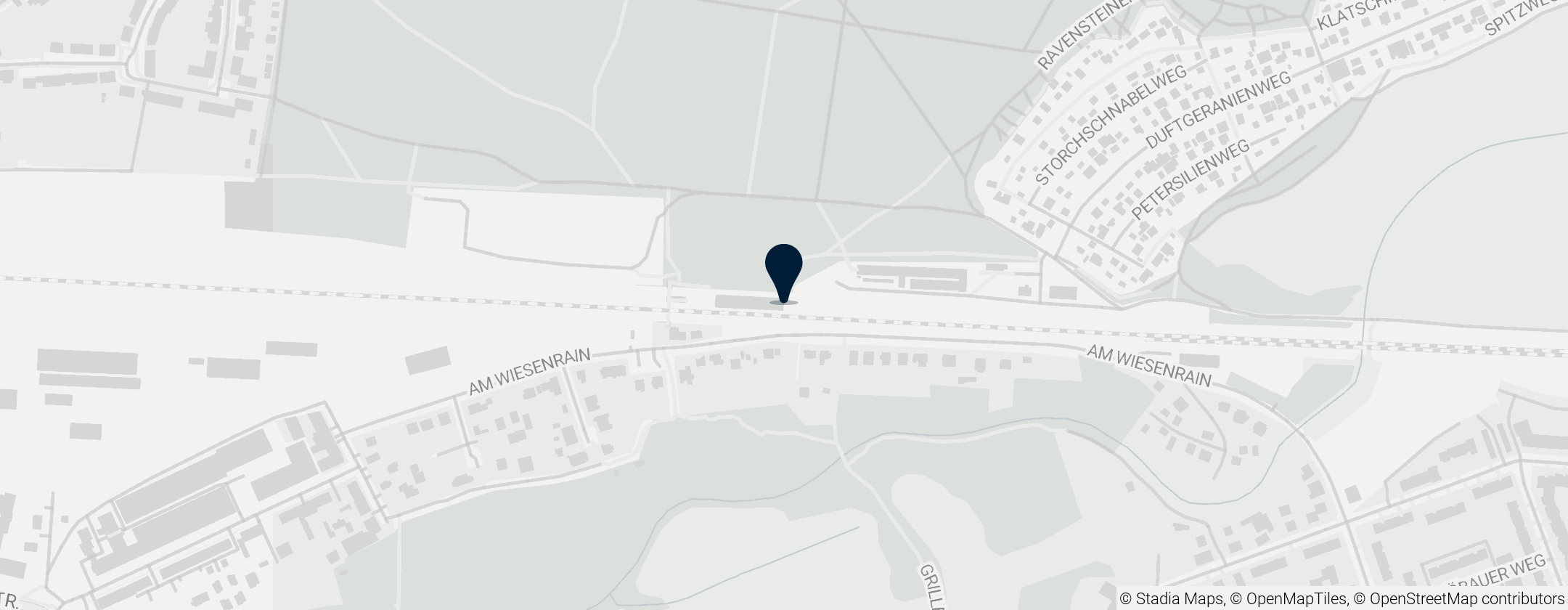 Map of S Hirschgarten