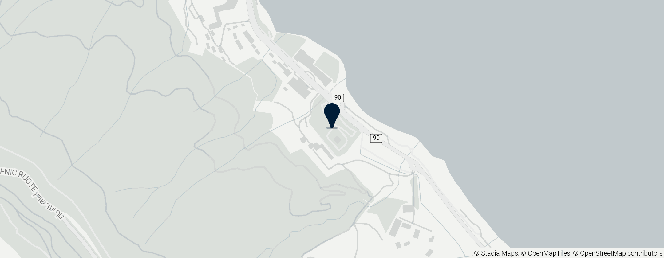 Map of Hamat Tveria National Park