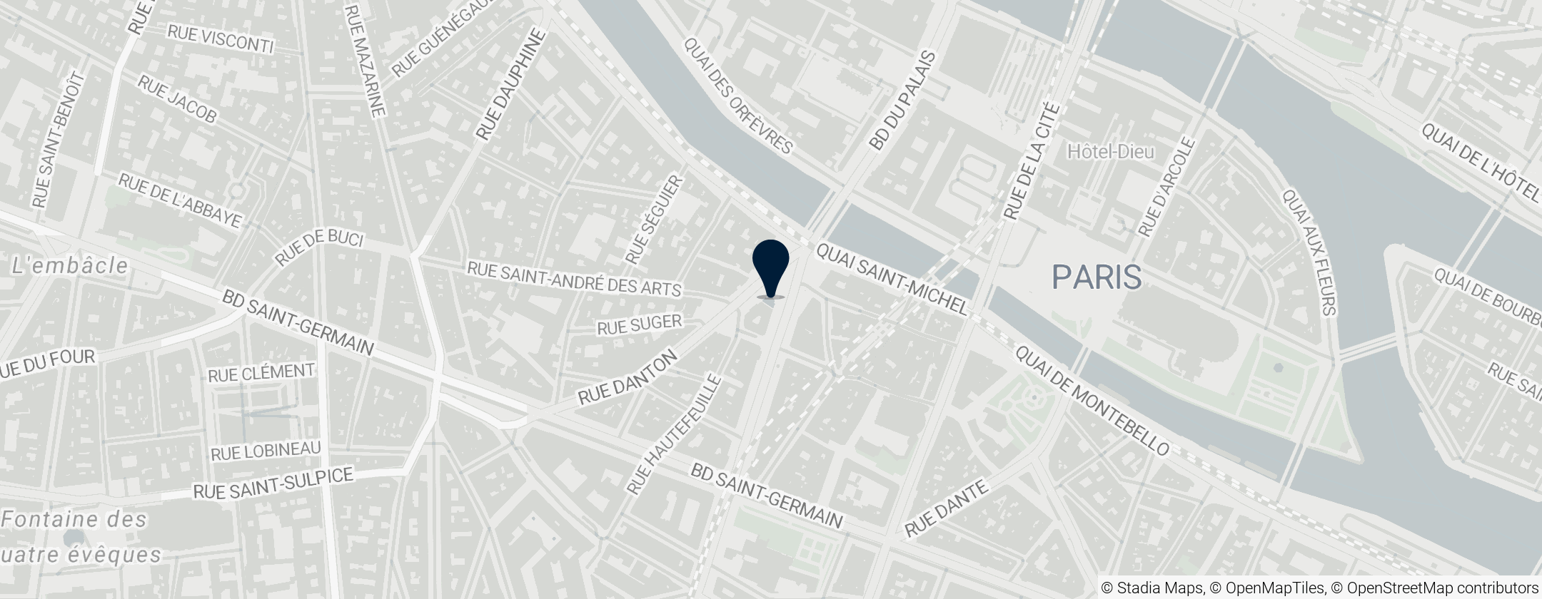 Map of Fontaine Saint-Michel