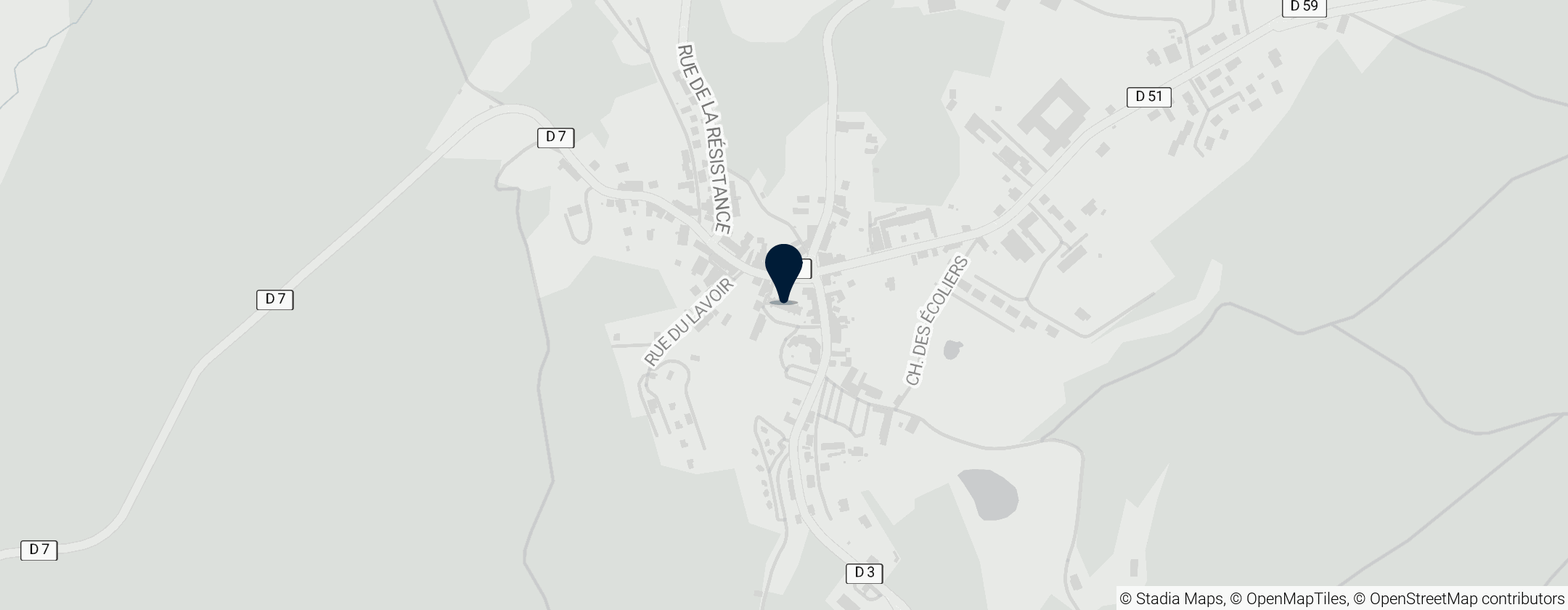 Map of Église Saint-Germain, Royère-de-Vassivière