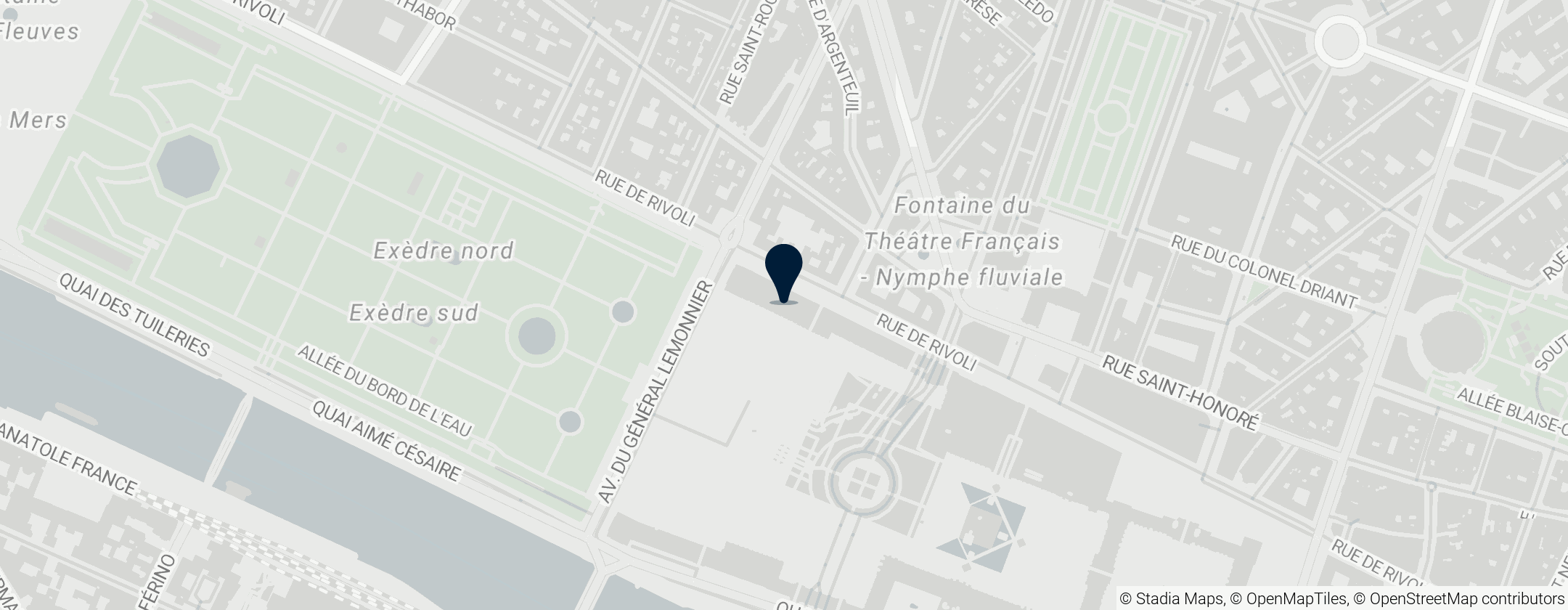 Map of Decorative Arts Museum