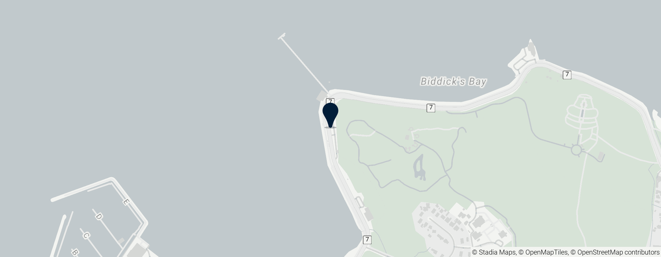 Map of Kelly Tarlton's Sea Life Aquarium