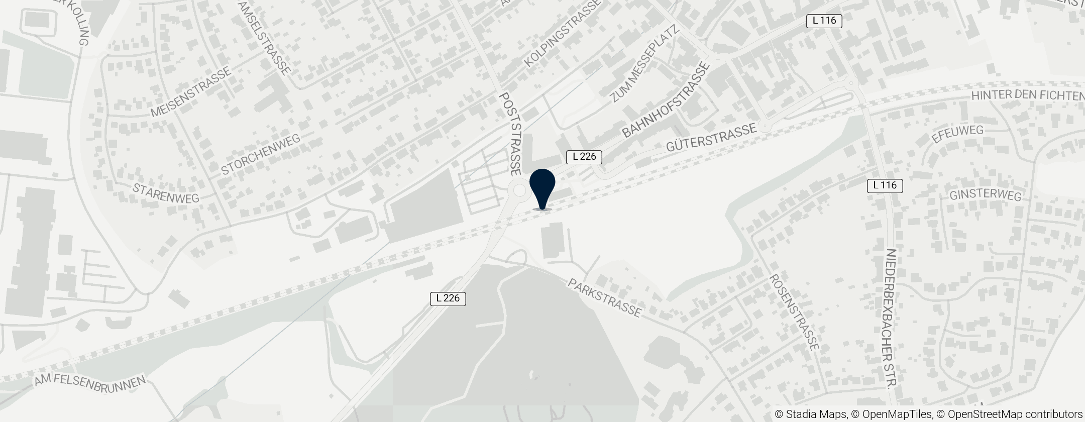 Map of Bexbach station