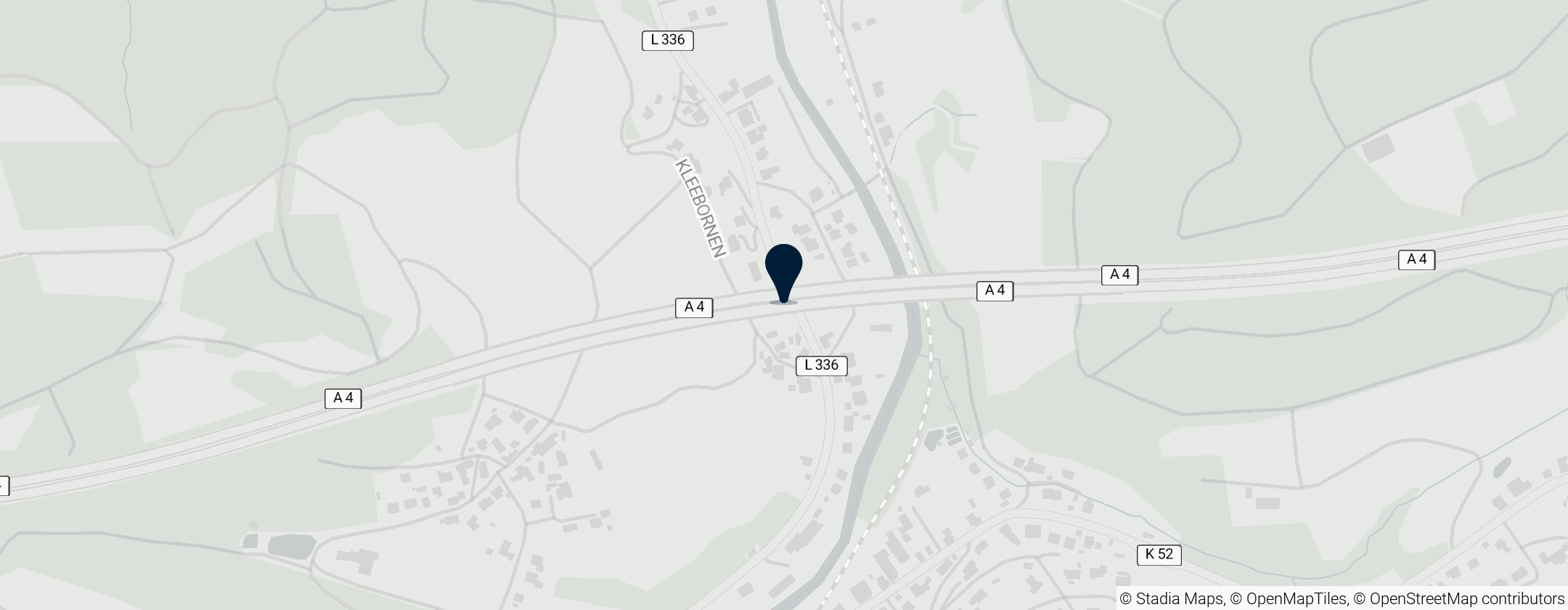 Map of Wiehltal bridge