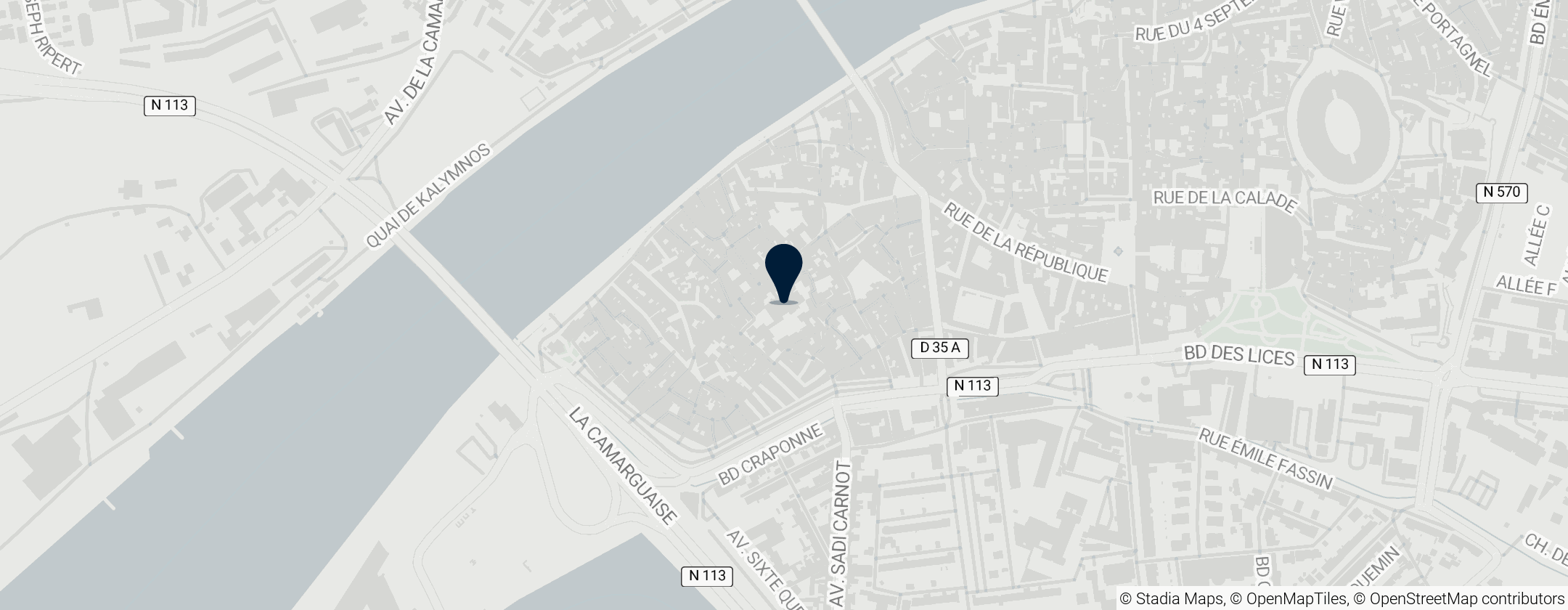 Map of Saint Césaire Church