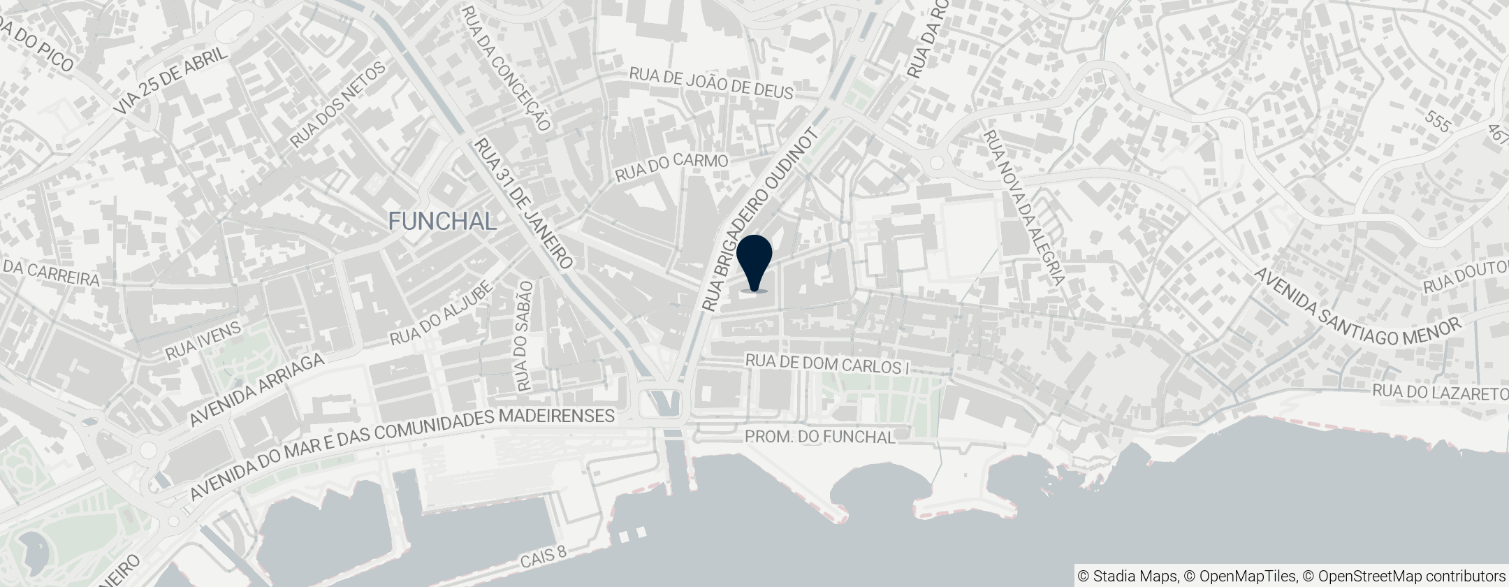 Map of Farmers Market