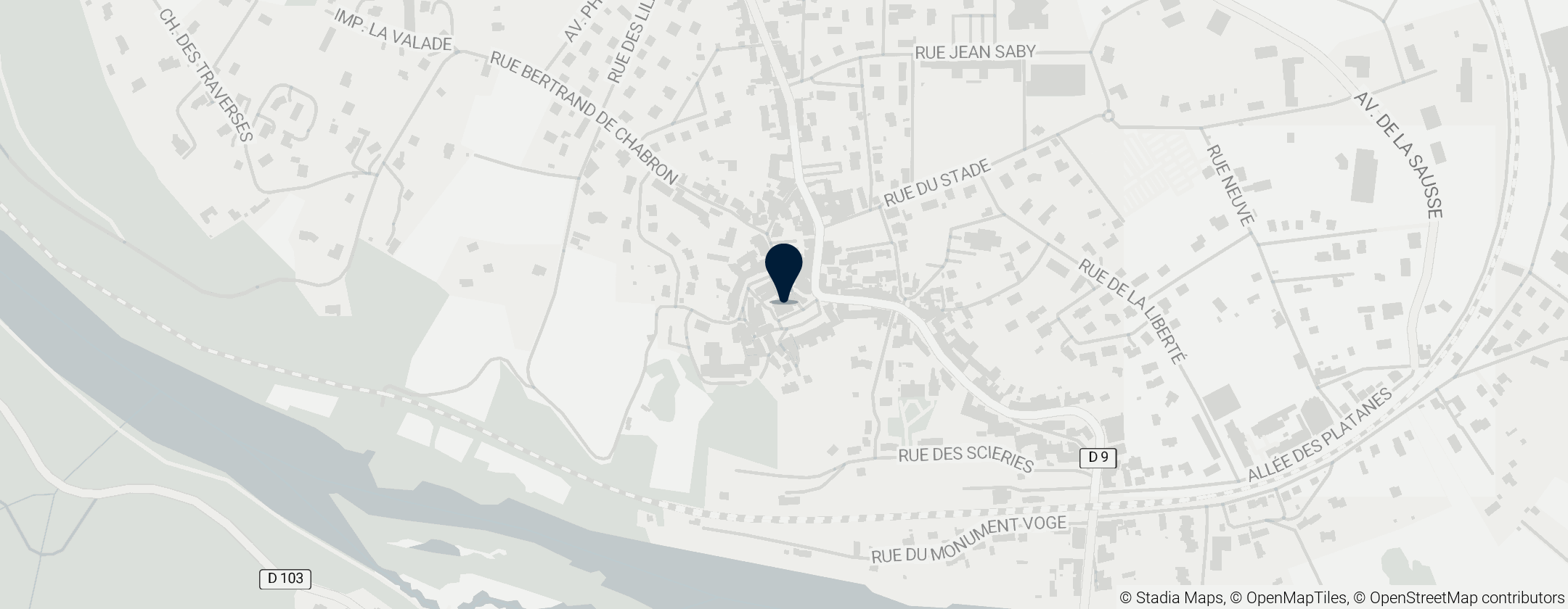 Map of Église collégiale Saint-Jean-Baptiste