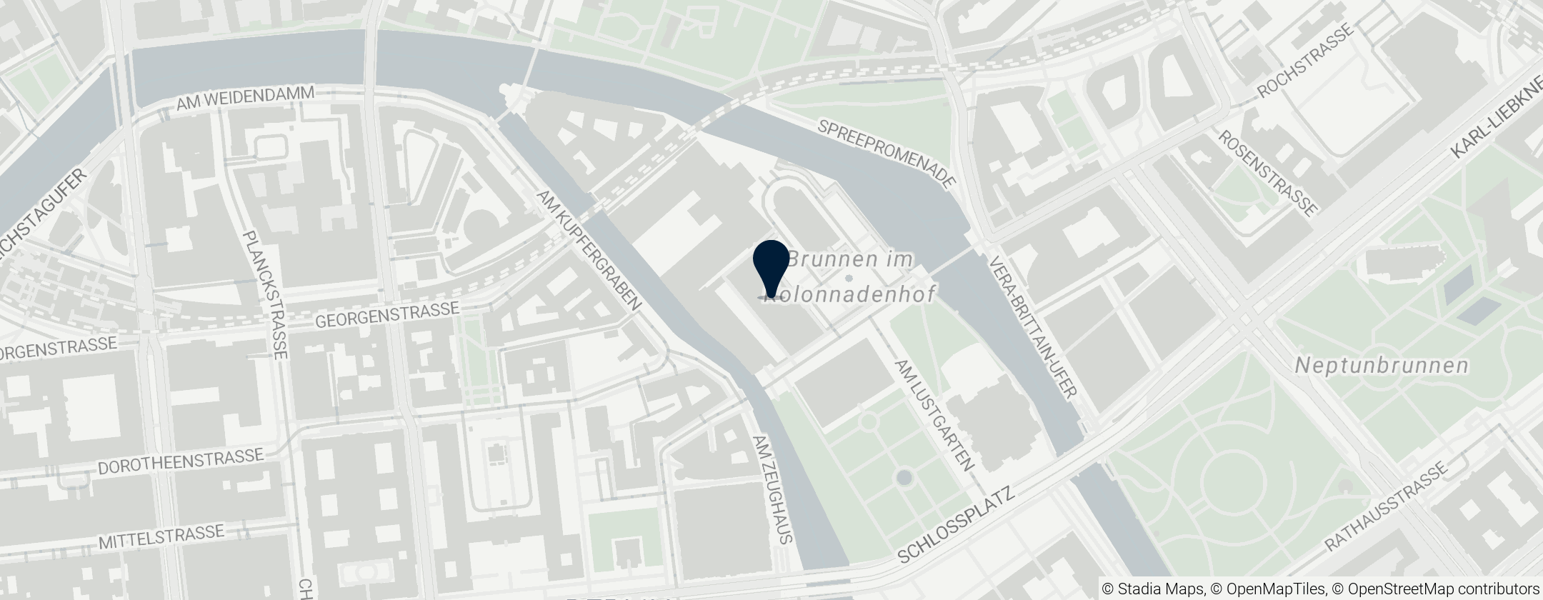 Map of Museum Island