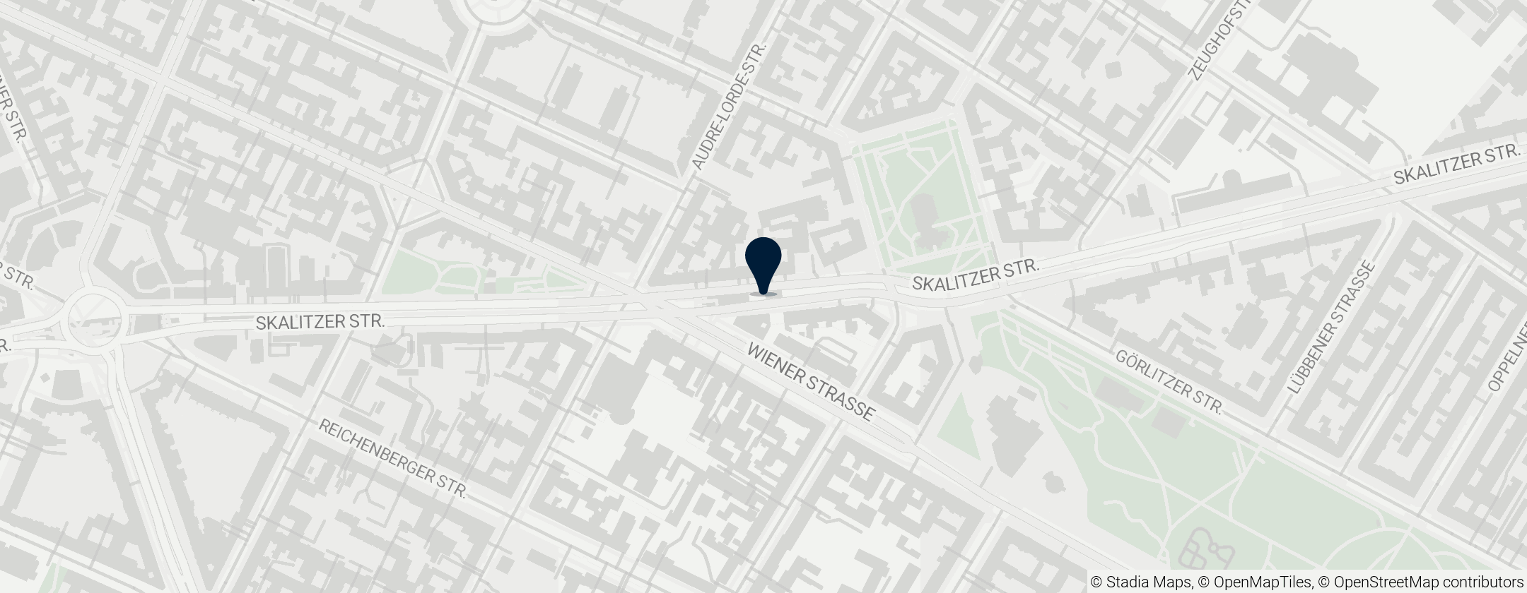 Map of U-Bahnhof Görlitzer Bahnhof