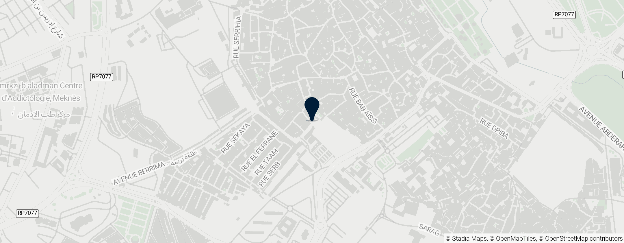 Map of Dar Jamai Museum