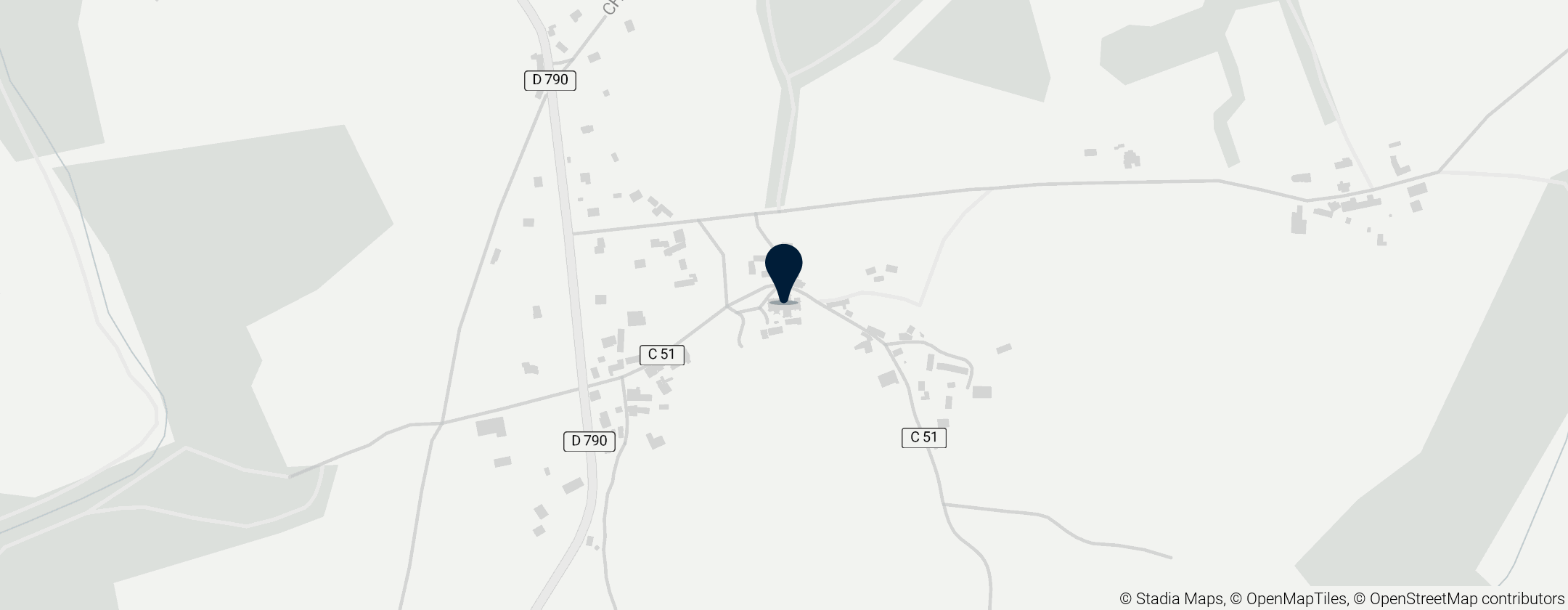 Map of Chapelle Saint-Fiacre