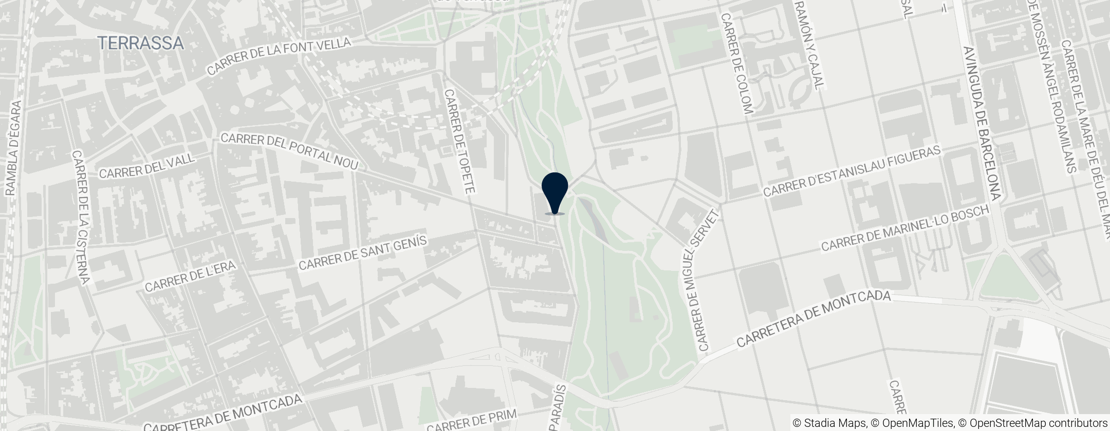 Map of Vallparadís Park