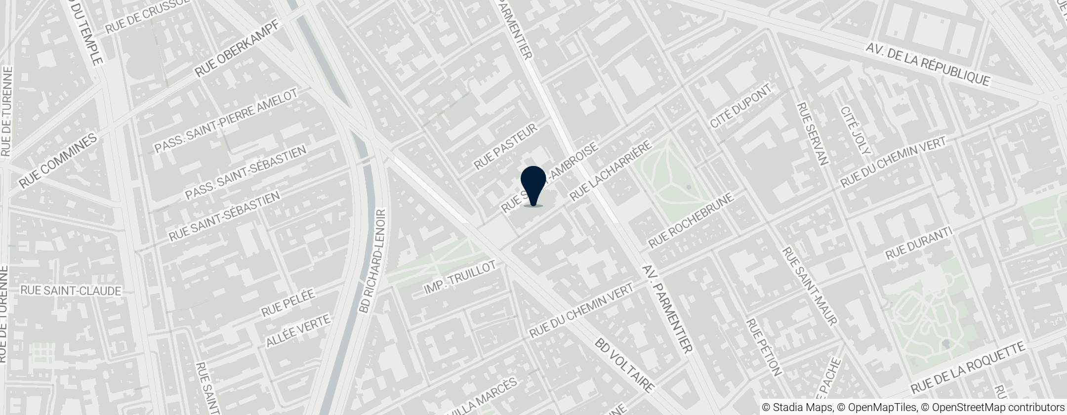 Map of Saint-Ambroise, Paris