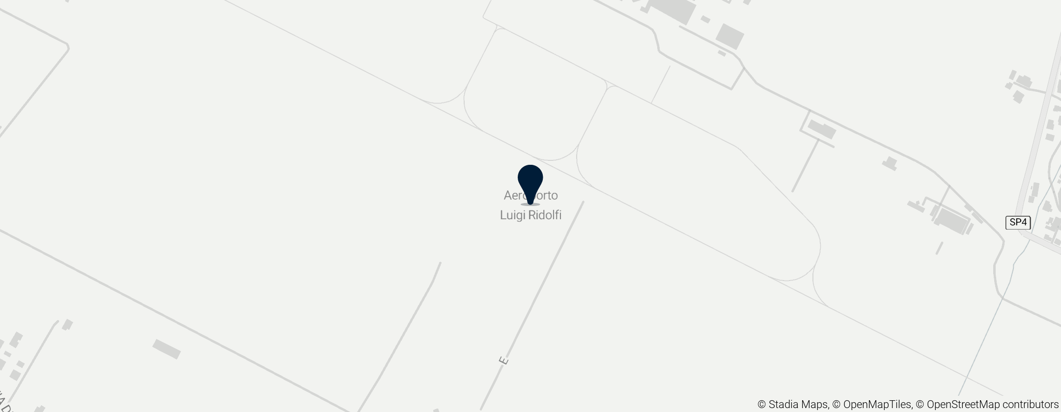 Map of Forlì repülőtér