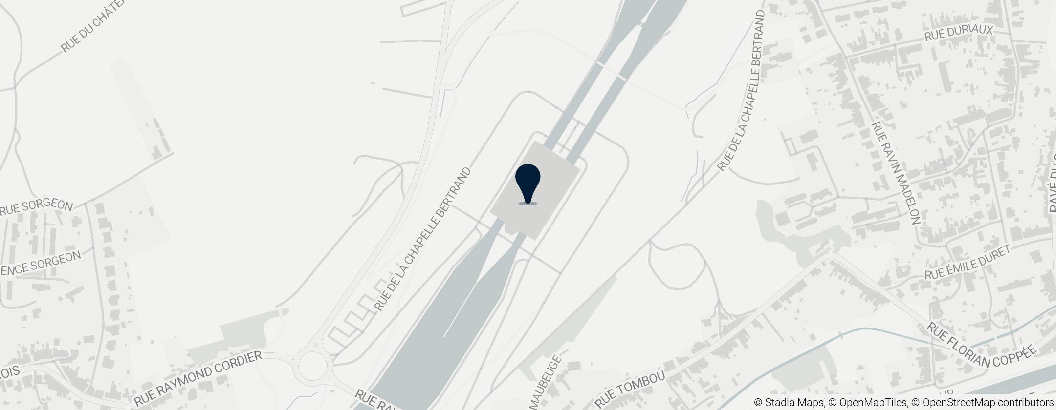 Map of Strépy-Thieu boat lift