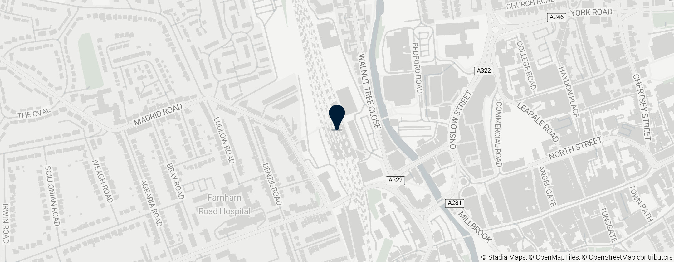 Map of Guildford