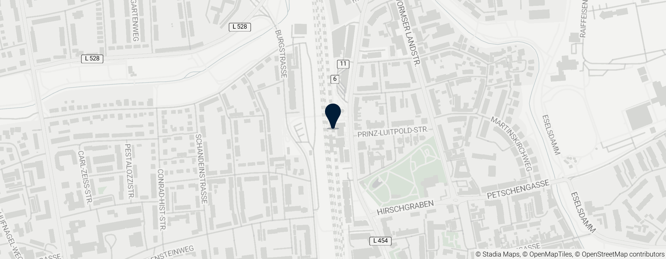 Map of Speyer Hauptbahnhof