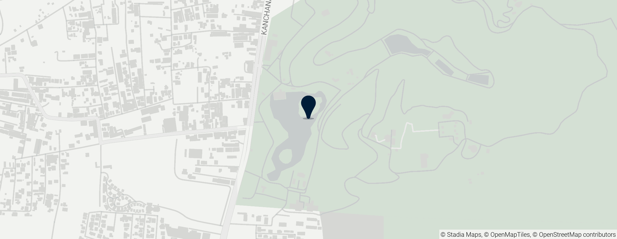 Map of Hat Yai Municipal Park
