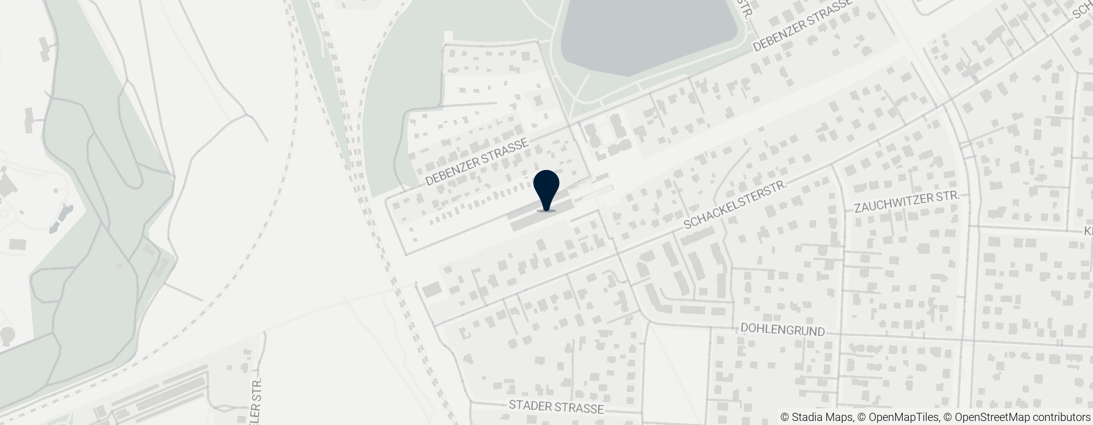 Map of U Biesdorf-Süd