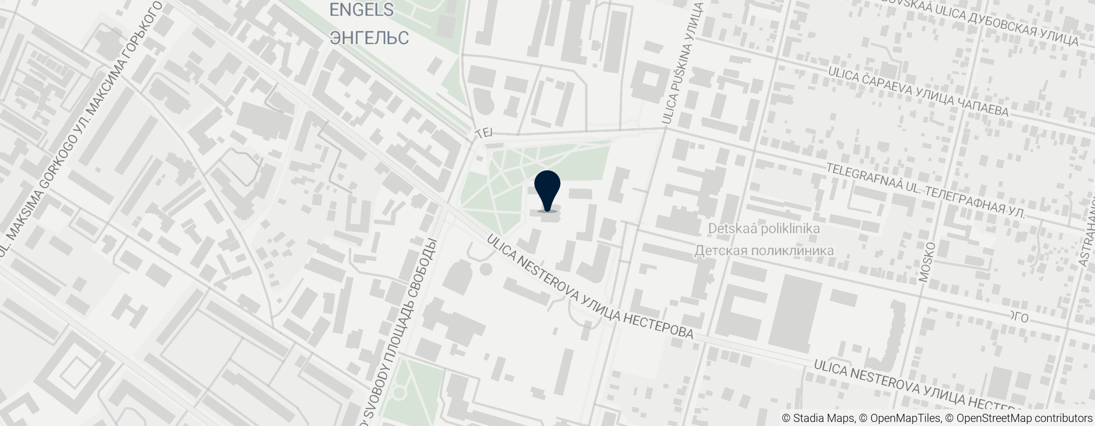 Map of Христианская церковь