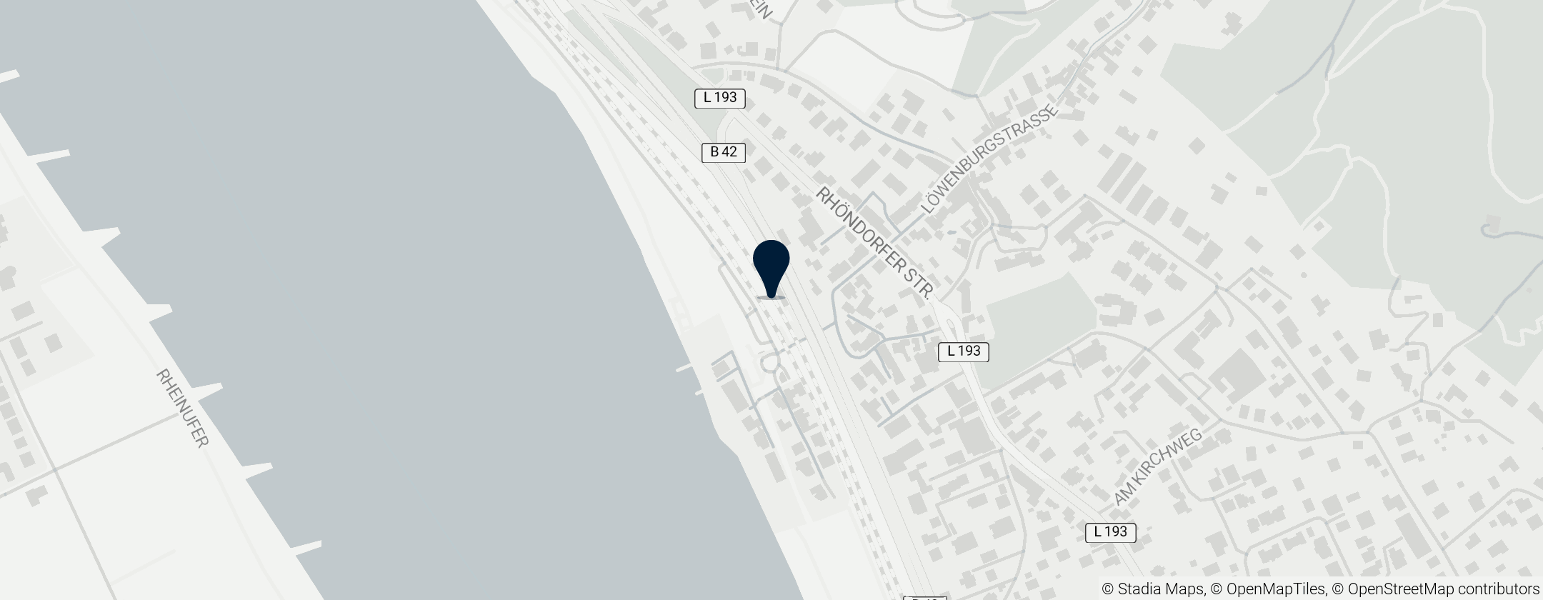 Map of Rhöndorf station