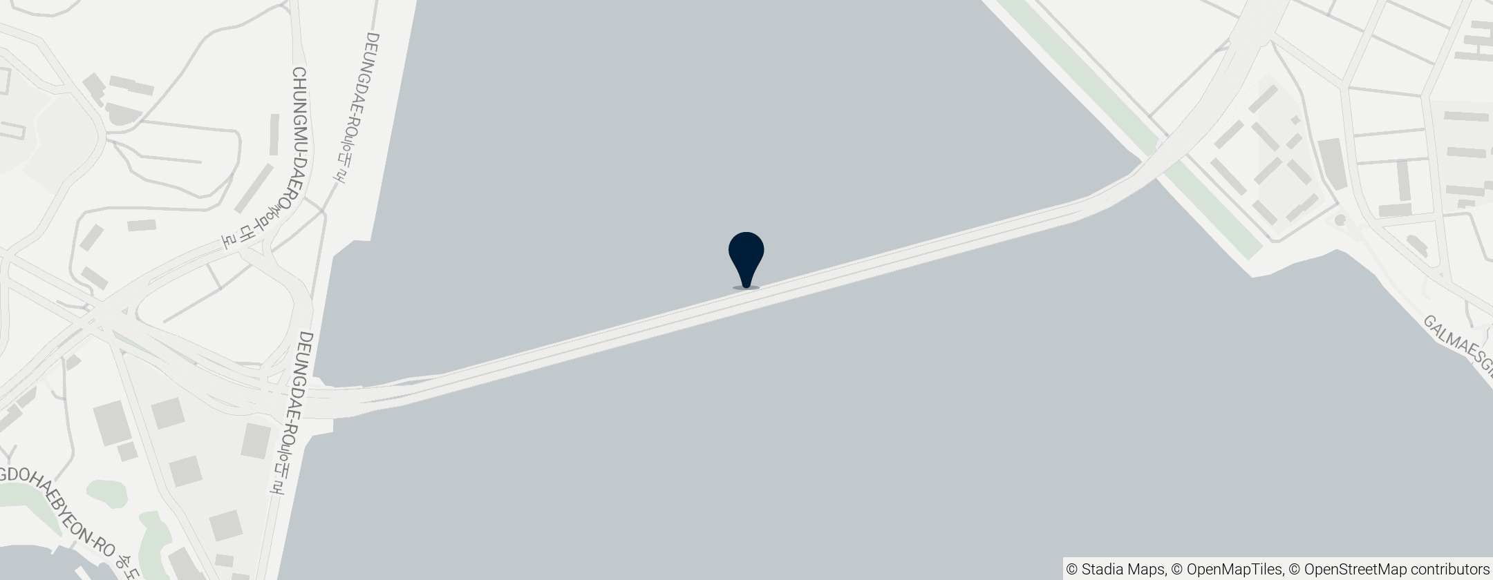 Map of Namhang Bridge