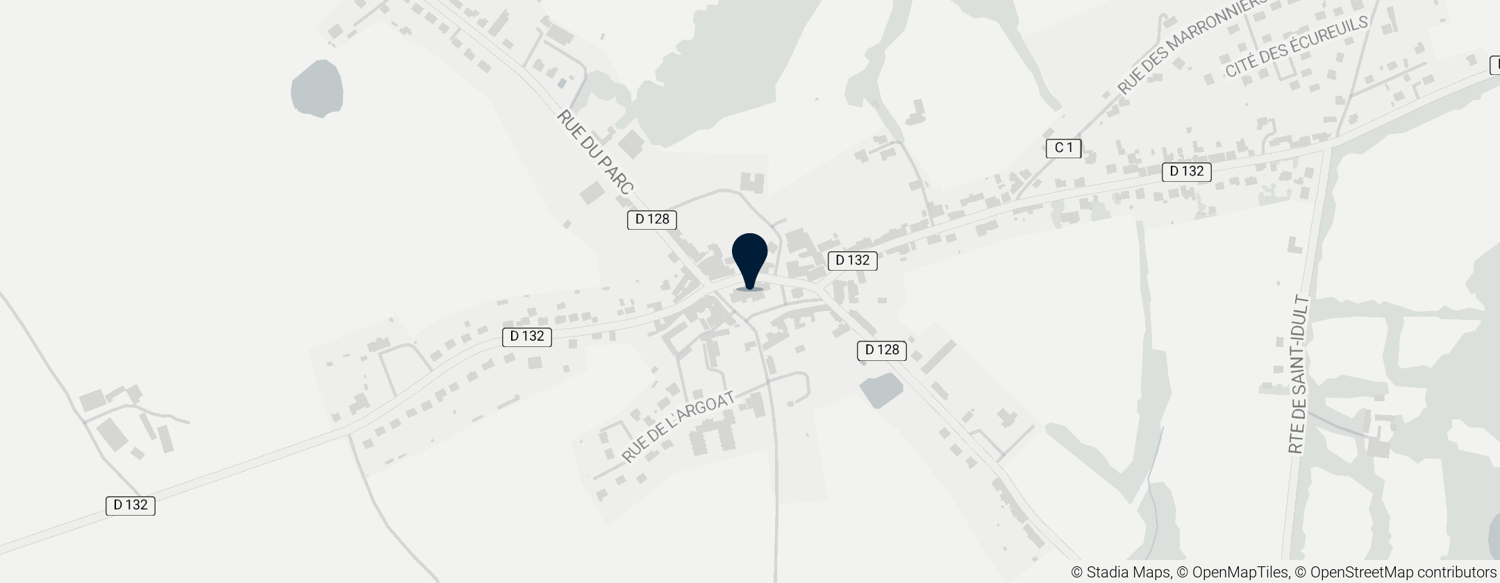 Map of Église Saint-Pierre de Ploërdut