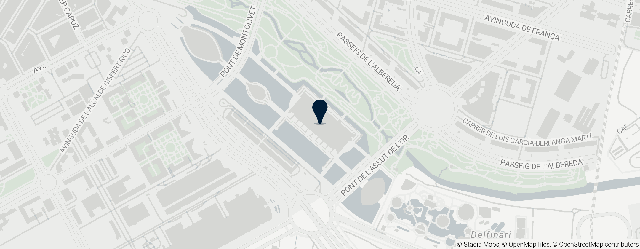 Map of Príncipe Felipe Science Museum