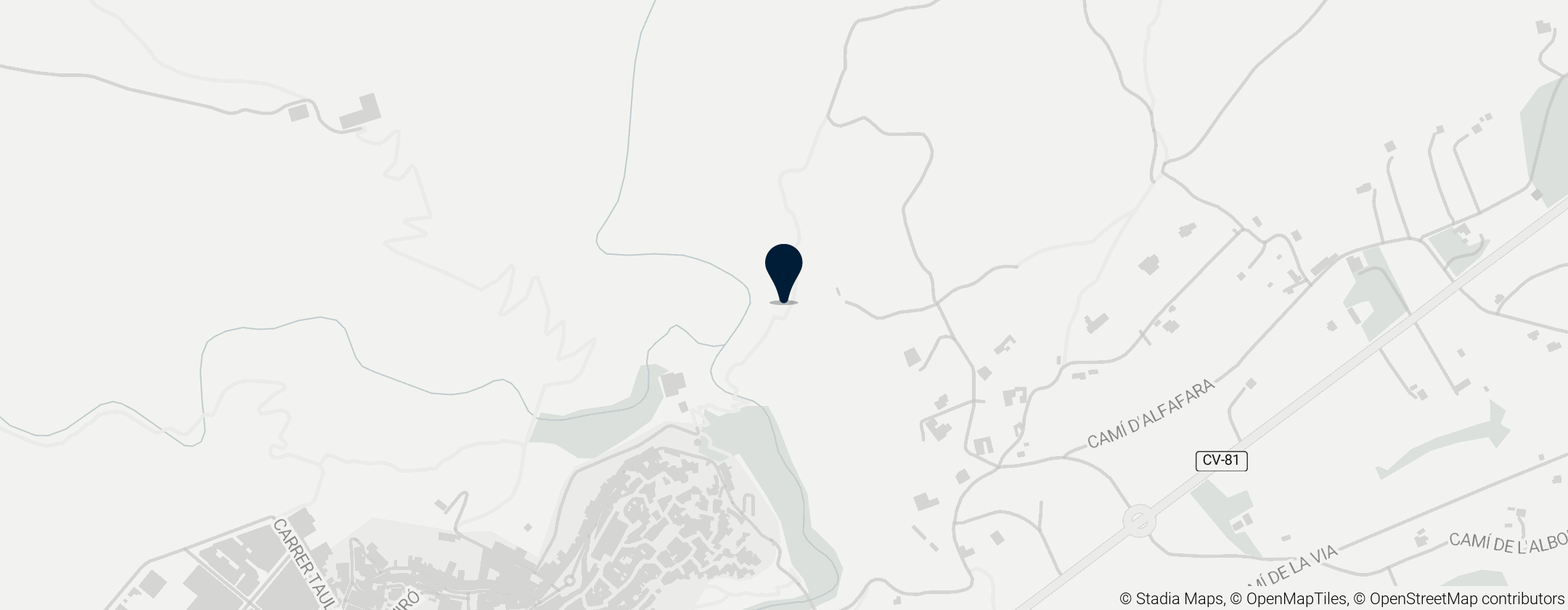 Map of Covetes dels  Moros