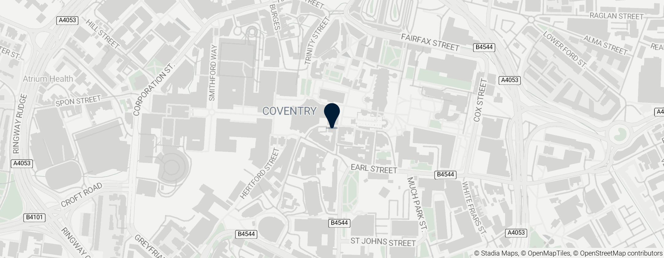 Map of The Golden Cross Inn