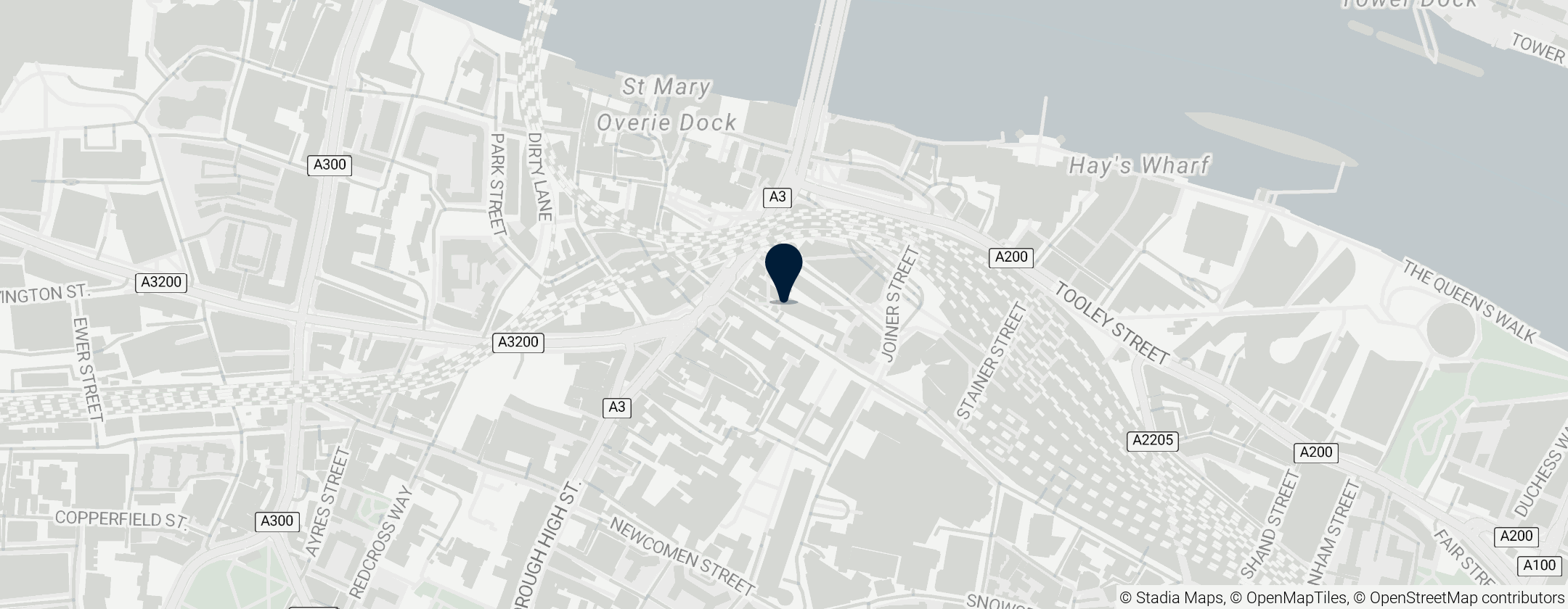 Map of Old Operating Theatre Museum